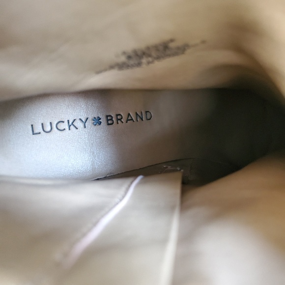 Lucky Brand Elenor Embroidered Suede Boot - Picture 8 of 8